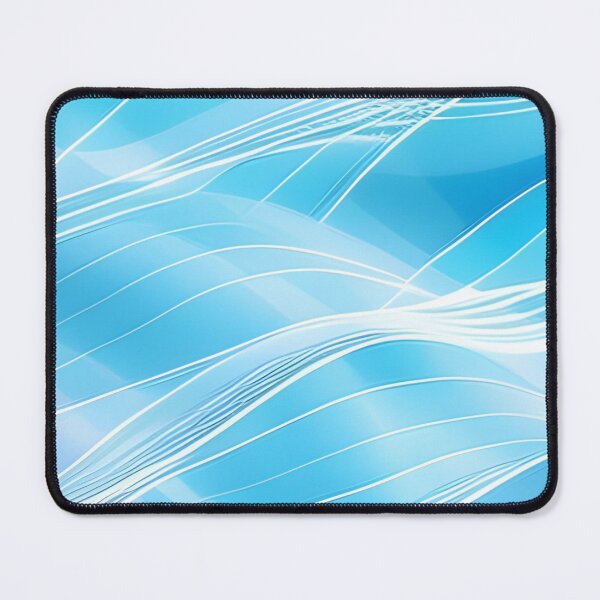 Item preview, Abstract Blue Wave Pattern designed and sold by calibrit.