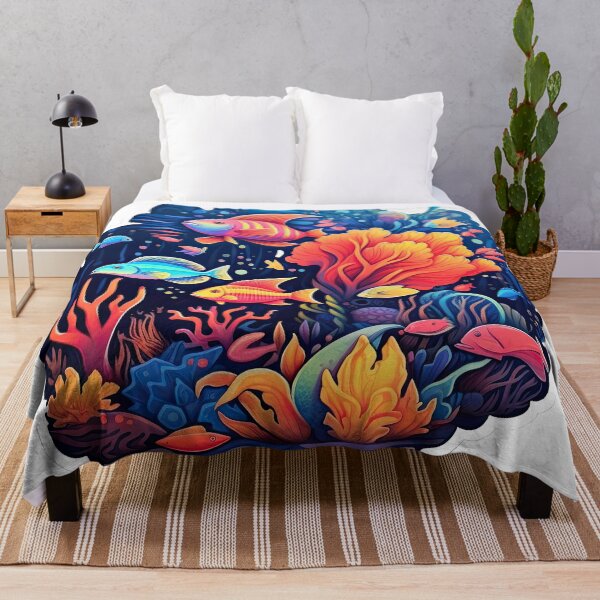 Item preview, Colorful fish designed and sold by abmkf.