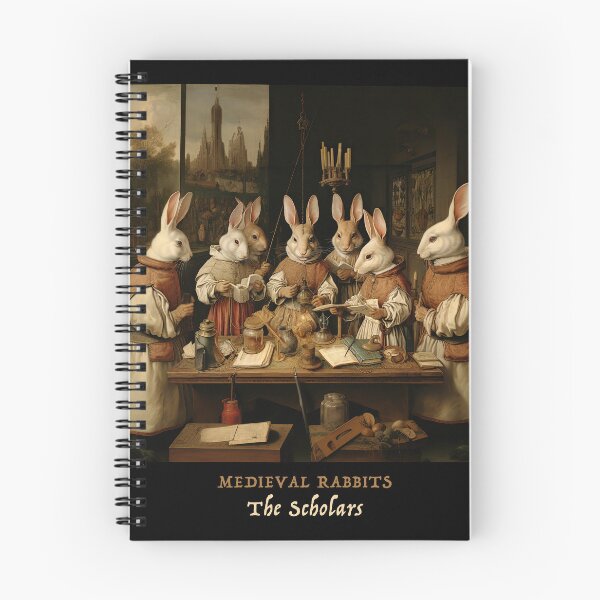 Item preview, Medieval Rabbits: The Scholars designed and sold by ebrawne.