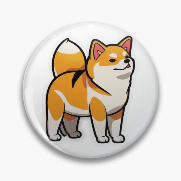 Item preview, Loyal Shiba Inu Dog designed and sold by nashthrift.