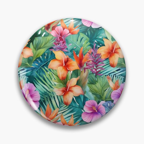 Item preview, Jungle Flowers Design | Tropical Floral Wall Art | Botanical Home Decor designed and sold by lipe1984.