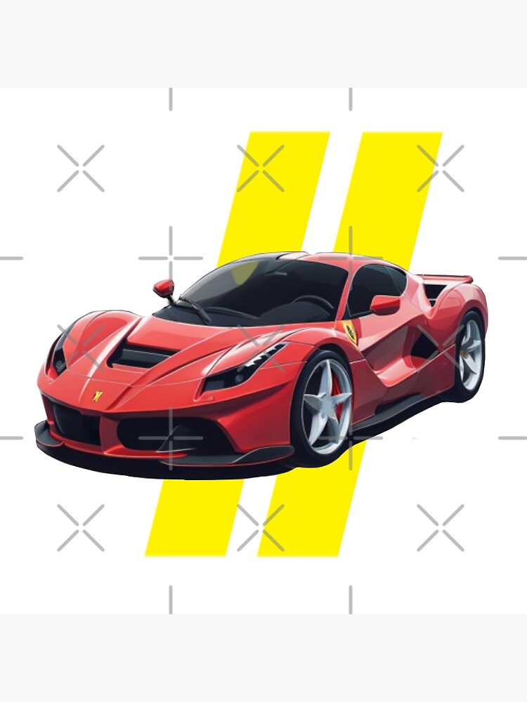 Ferrari LaFerrari Colors Poster