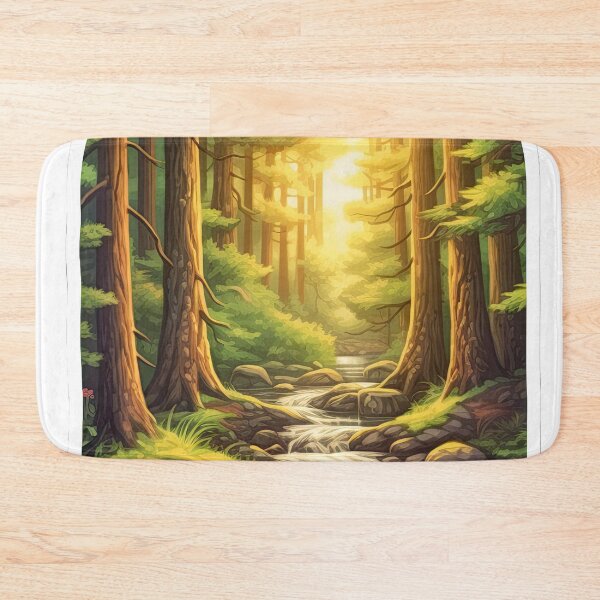 Item preview, Trees and river designed and sold by abmkf.