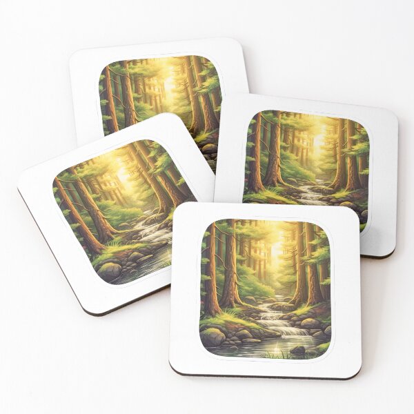 Item preview, Trees and river designed and sold by abmkf.