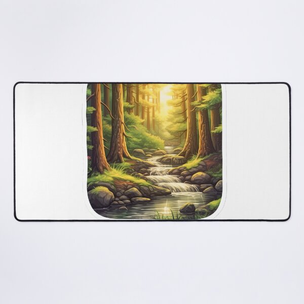Item preview, Trees and river designed and sold by abmkf.