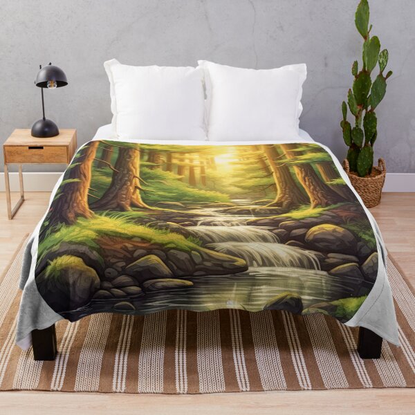 Item preview, Trees and river designed and sold by abmkf.