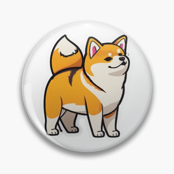 Item preview, Loyal Shiba Inu Dog designed and sold by nashthrift.