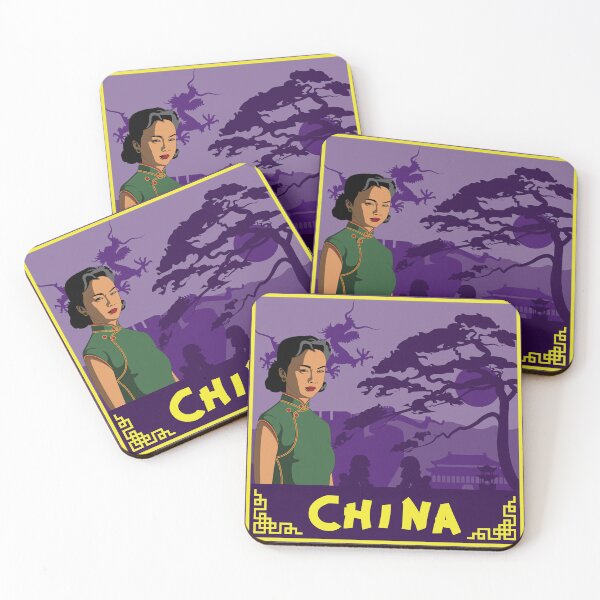 Item preview, China vintage style graphic of holiday.  designed and sold by SeaU.