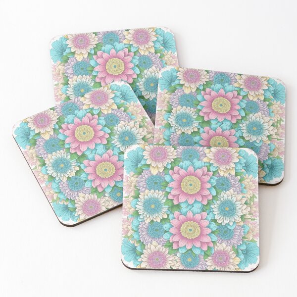 Item preview, Beautiful flowers with pastel colors designed and sold by myersdiffusion.
