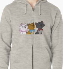 Aristocats Zipped Hoodie