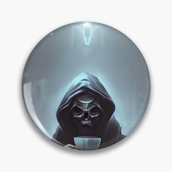 Item preview, Beyond Mortality's Veil: The Reaper's Sip of Life's Fragility designed and sold by tamuofficialmy.