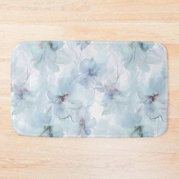 Item preview, TLouise Delicate Blue Orchid Watercolor Spring Floral Mix - Soothing designed and sold by imginger755.