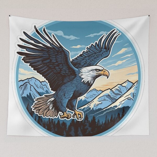 Item preview, Eagle with spread wings designed and sold by abmkf.