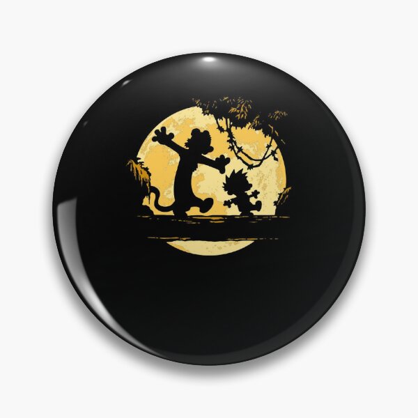 Item preview, calvin and hobbes, calvin, hobbes, cartoon, silhouette, kzl  designed and sold by PuddlesGage.