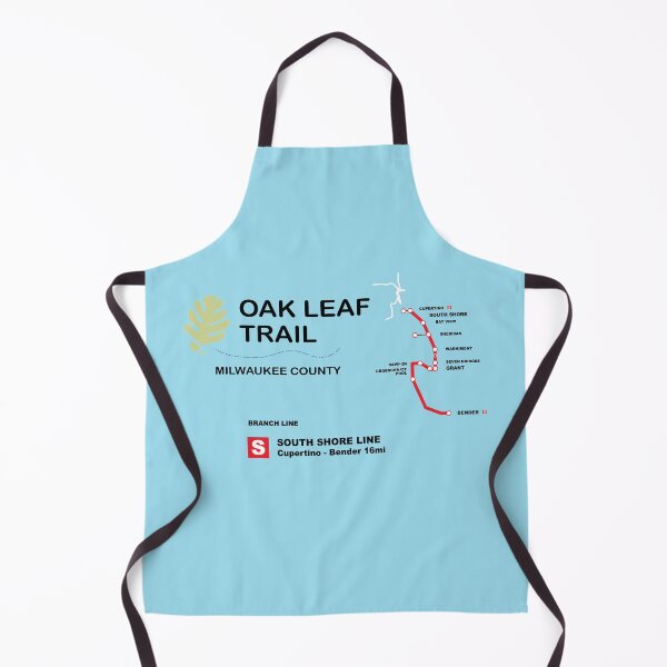 Item preview, South Shore Line • Milwaukee County Oak Leaf Trail designed and sold by MKE Rhine Maiden • Grumble Services, LLC..