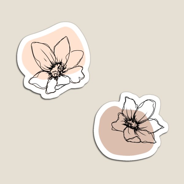 Sticker Floral Design 2 - Magic Stickers