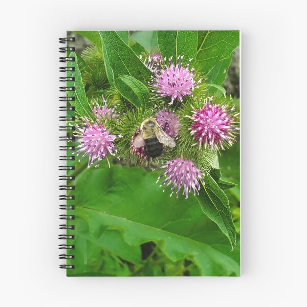 Item preview, Bumble Bee on a Burdock  designed and sold by etherealwonders.