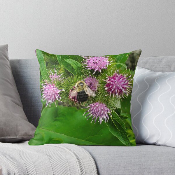 Item preview, Bumble Bee on a Burdock  designed and sold by etherealwonders.
