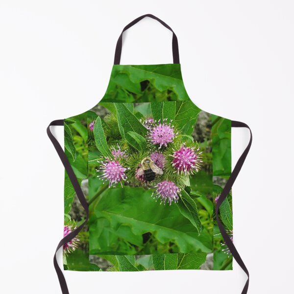 Item preview, Bumble Bee on a Burdock designed and sold by etherealwonders.