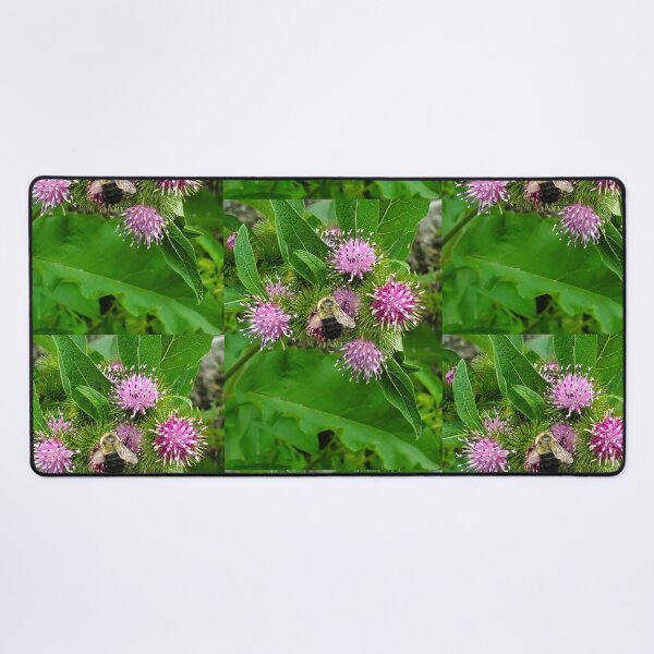 Item preview, Bumble Bee on a Burdock designed and sold by etherealwonders.