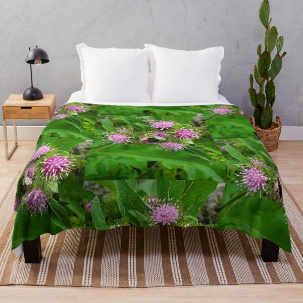 Item preview, Bumble Bee on a Burdock designed and sold by etherealwonders.