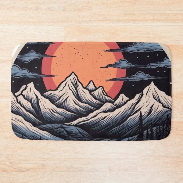 Item preview, Snowy mountains designed and sold by abmkf.