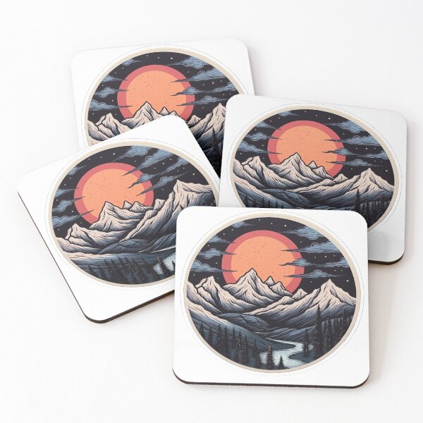 Item preview, Snowy mountains designed and sold by abmkf.