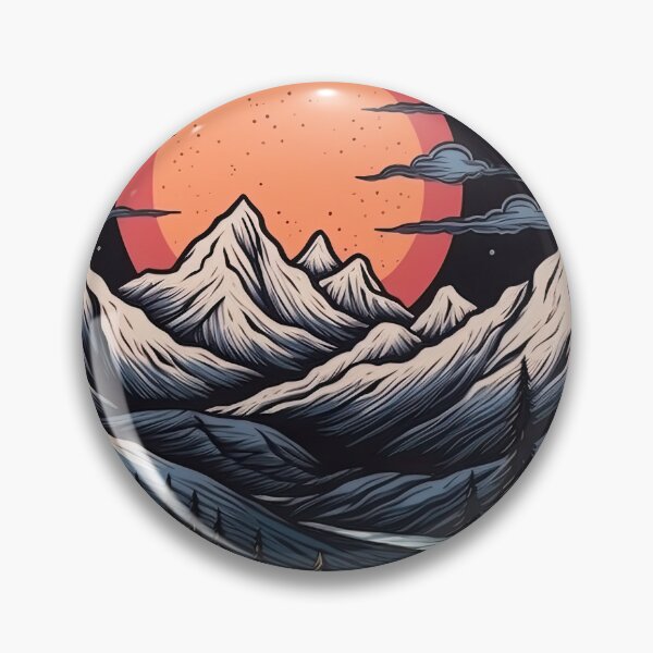Item preview, Snowy mountains designed and sold by abmkf.