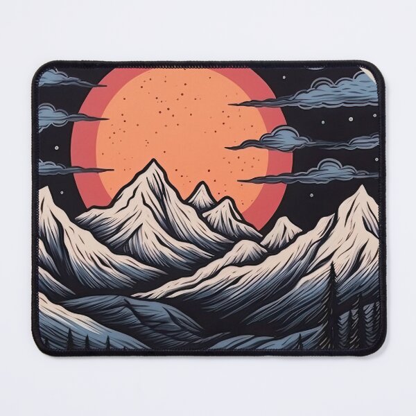 Item preview, Snowy mountains designed and sold by abmkf.