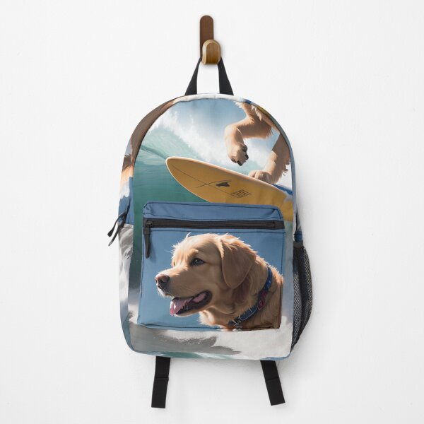 Item preview, surfing dog designed and sold by Animal-Avenue.