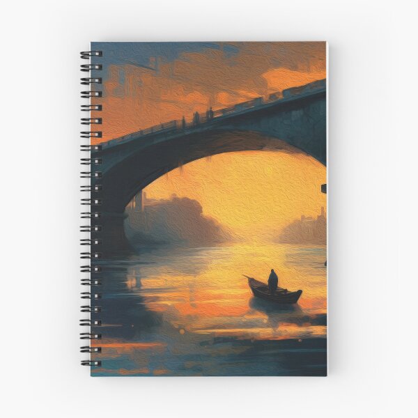 Item preview, LONE OARSMAN GLIDES SOFT designed and sold by ArtbyRolleen.