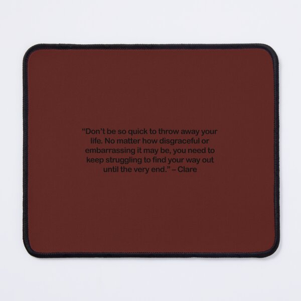 Item preview, Clare - Quote 	 	 designed and sold by gzijwlzyjmf98.