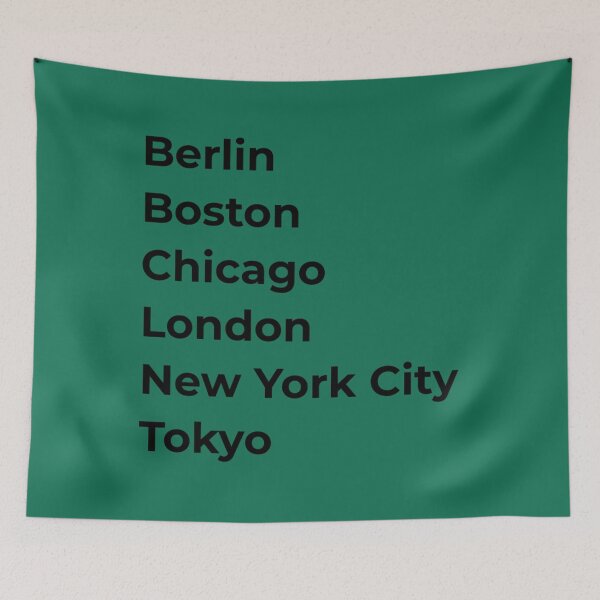 Item preview, World Marathon Majors Cities (No Background) 	 	 designed and sold by ccvuomezq49.
