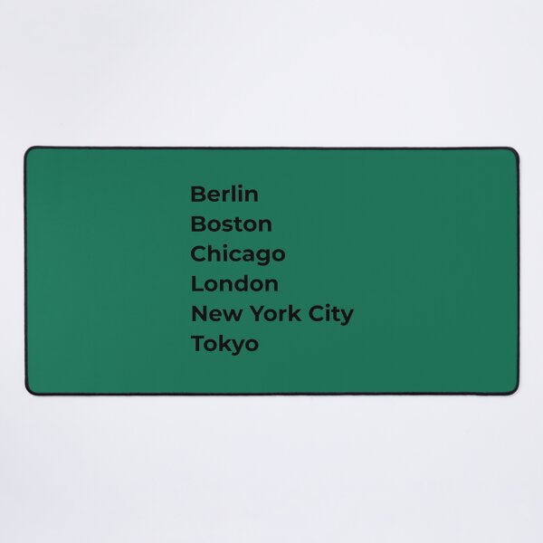 Item preview, World Marathon Majors Cities (No Background) designed and sold by ccvuomezq49.