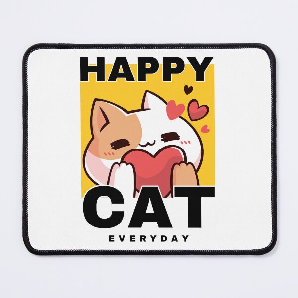 Item preview, Kawaii smiley cat designed and sold by Pom2903.