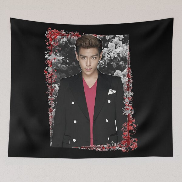 Item preview, Choi Seunghyun Big Bang TOP Korean Kpop Floral designed and sold by BauwhuisPleasa.