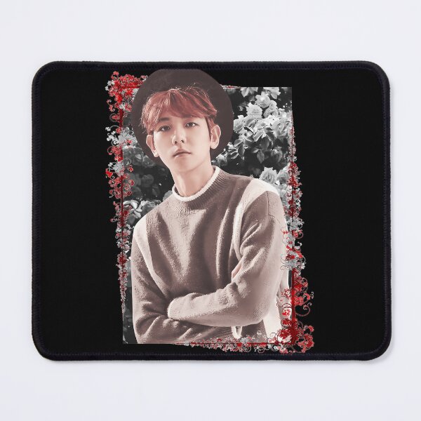 Item preview, Byun Baek hyun SuperM Baekhyun Korean Kpop Floral designed and sold by KleinMeilinkLa.