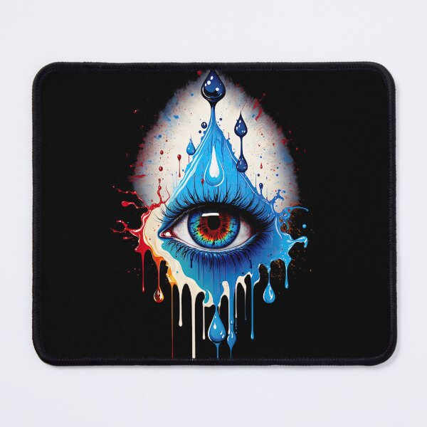 Item preview, Paint Drip Third Eye Chakra (Ajna) designed and sold by Kezzrael.