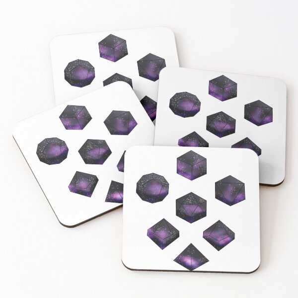 Item preview, Galaxy dice set designed and sold by ShallaKowalenko.
