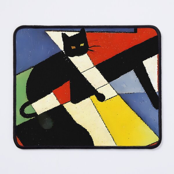 Item preview, The Abstract Black Cat designed and sold by ArthurVandelay.