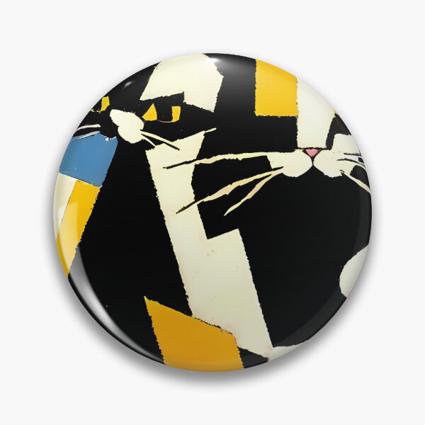 Item preview, The Abstract Black Cat designed and sold by ArthurVandelay.