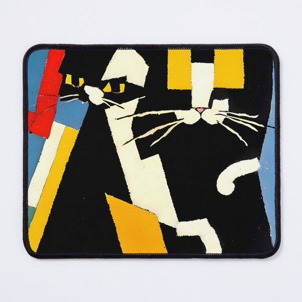 Item preview, The Abstract Black Cat designed and sold by ArthurVandelay.