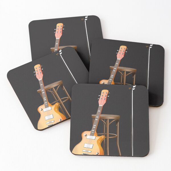 Item preview, Acoustic Guitar Rock On Guitar Neck Acoustic Guitar Player  designed and sold by GeorgeMPerryA.