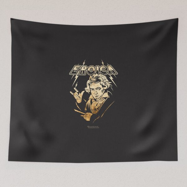 Item preview, Beethoven Eroica Heavy Metal Look Portrait Of Beethoven    designed and sold by GeorgeMPerryA.