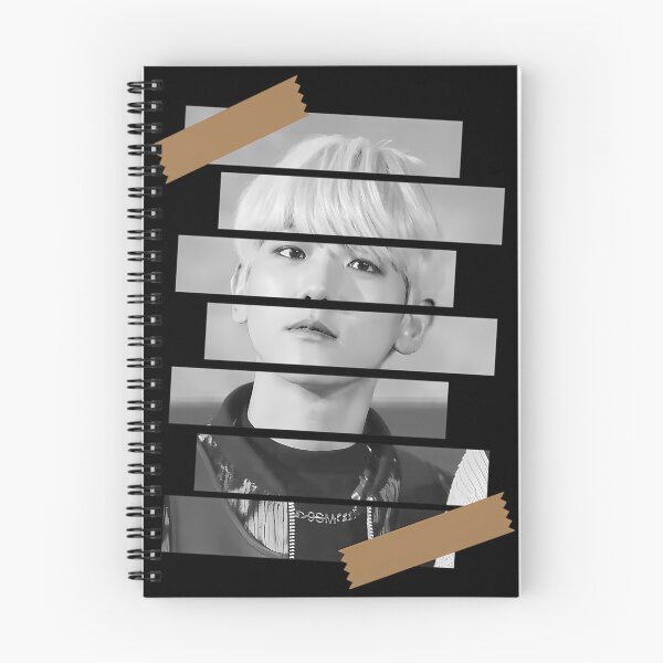 Item preview, Byun Baek hyun SuperM Baekhyun Korean Kpop Monochrome Stripe designed and sold by KleinMeilinkLa.