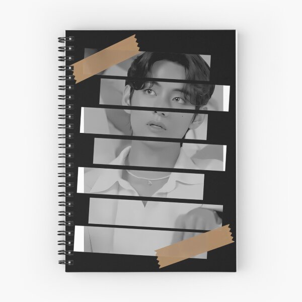 Item preview, Kim Taehyung BTS V Korean Kpop Monochrome Stripe designed and sold by TheaDoughnutFa.