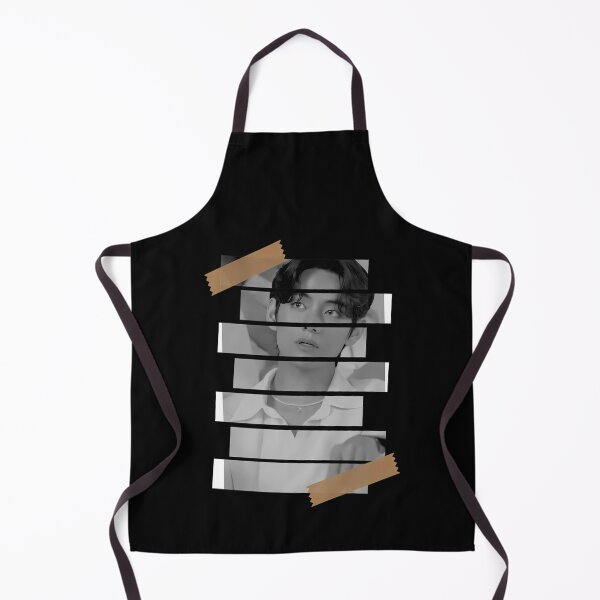 Item preview, Kim Taehyung BTS V Korean Kpop Monochrome Stripe designed and sold by TheaDoughnutFa.