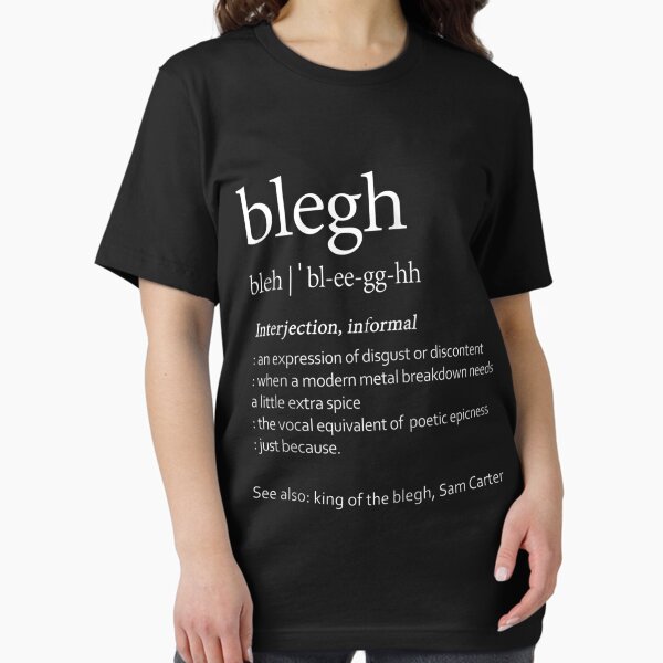 Item preview, Blegh Definition Heavy Metal Music Fans Metalhead Zip  designed and sold by GeorgeMPerryA.