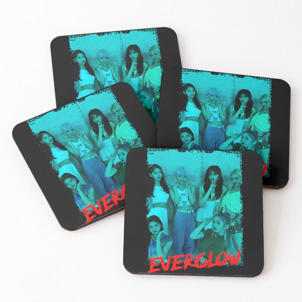 Item preview, Everglow Kpop Group Members Blue Korean Kpop RGB Color designed and sold by MechanicalMarn.