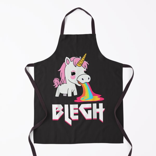 Item preview, Blegh Heavy Metal Metalcore Deathcore Unicorn  designed and sold by GeorgeMPerryA.